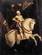 Franz Pforr St George and the Dragon oil painting artist